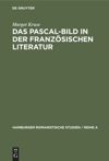 book: Das Pascal-Bild in der französischen Literatur