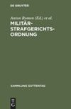 book: Militärstrafgerichtsordnung