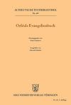 book: Otfrids Evangelienbuch