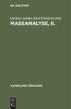 book: Maßanalyse, II.