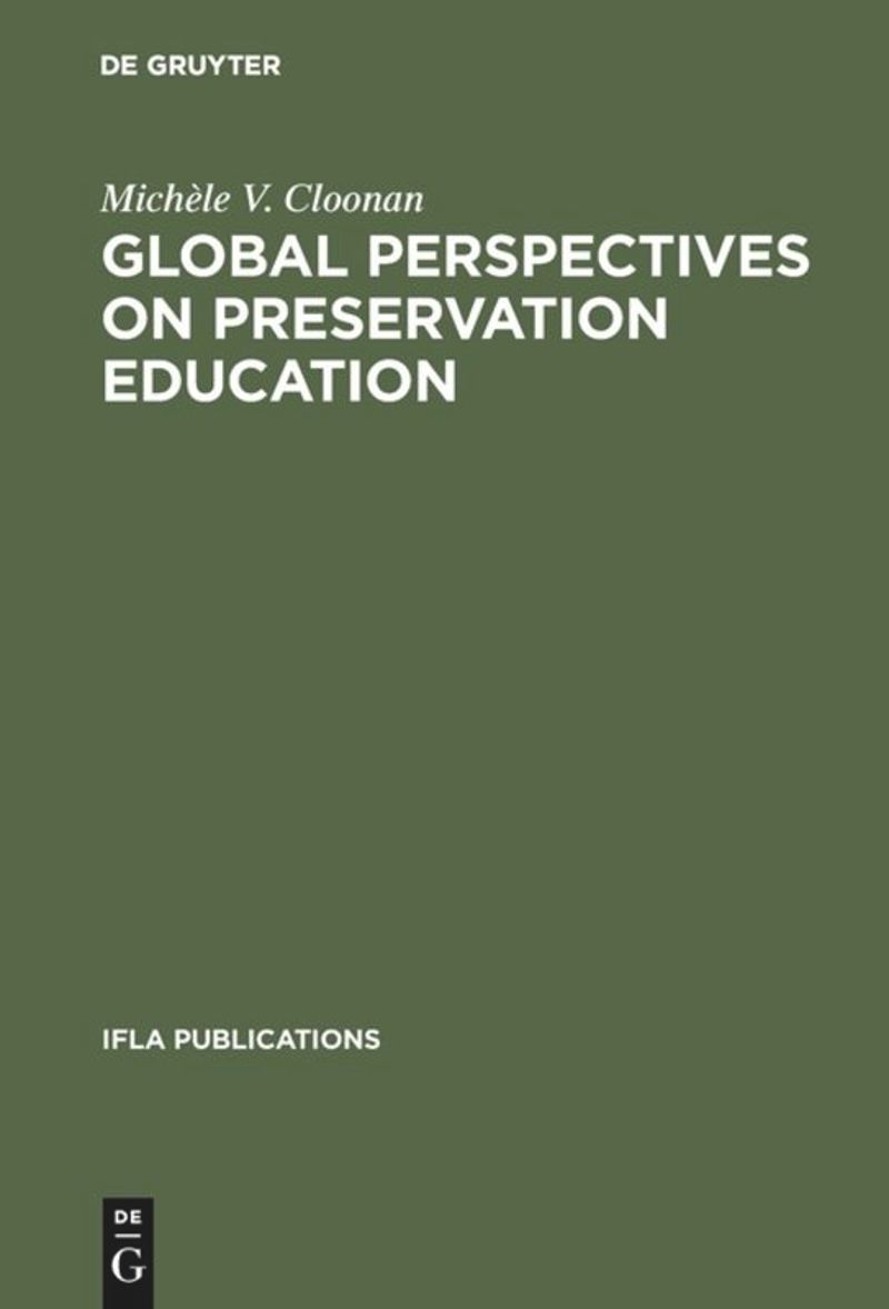 book: Global perspectives on preservation education