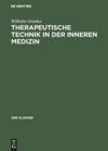 Therapeutische Technik in der inneren Medizin