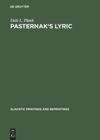 book: Pasternak's lyric