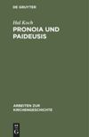 book: Pronoia und Paideusis