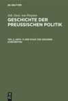 book: Teil 3, Abt. 3 Der Staat des grossen Kurfürsten