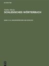 Band 3 S–Z, Siglenverzeichnis und Ortsliste
