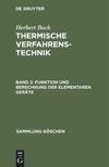 book: Band 2 Funktion und Berechnung der elementaren Geräte