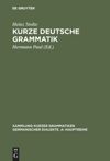 book: Kurze deutsche Grammatik
