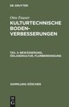 book: Teil 2 Bewässerung, Ödlandkultur, Flurbereinigung
