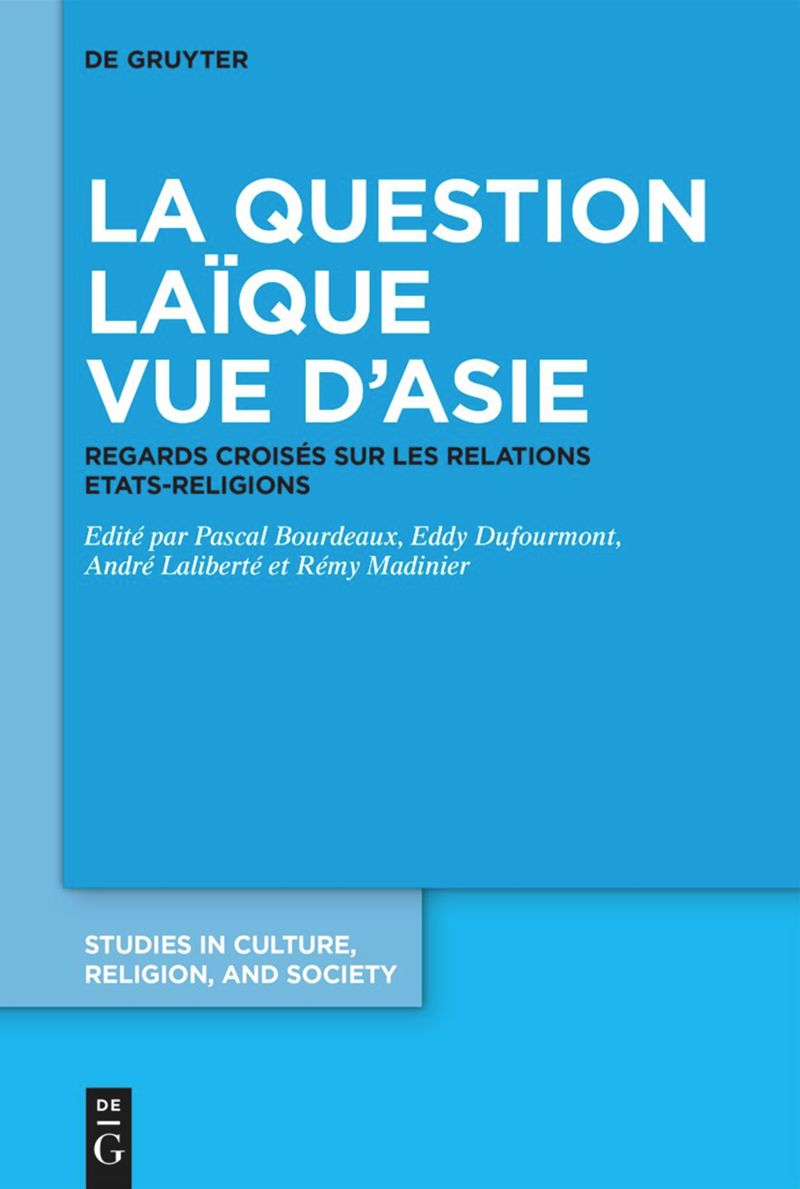 book: La question laïque vue d’Asie