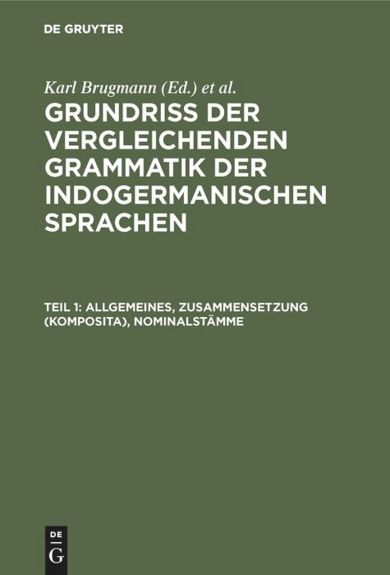 book: Teil 1 Allgemeines, Zusammensetzung (Komposita), Nominalstämme