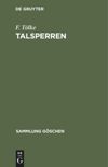book: Talsperren