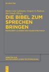 book: Die Bibel zum Sprechen bringen