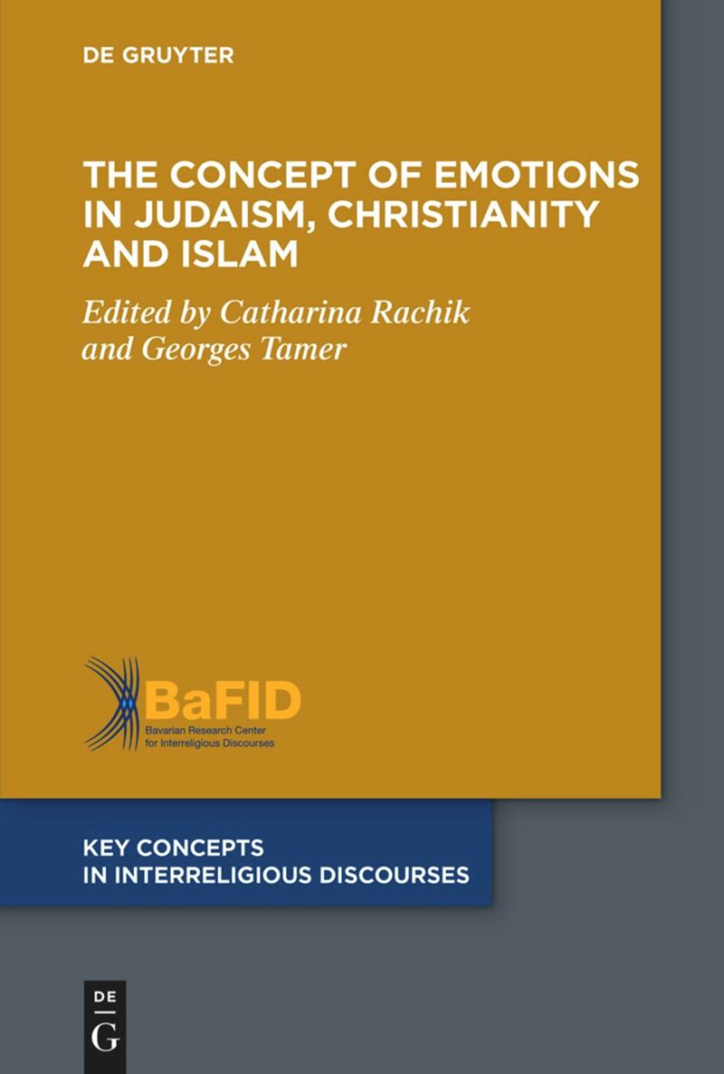 book: The Concept of Emotions in Judaism, Christianity and Islam