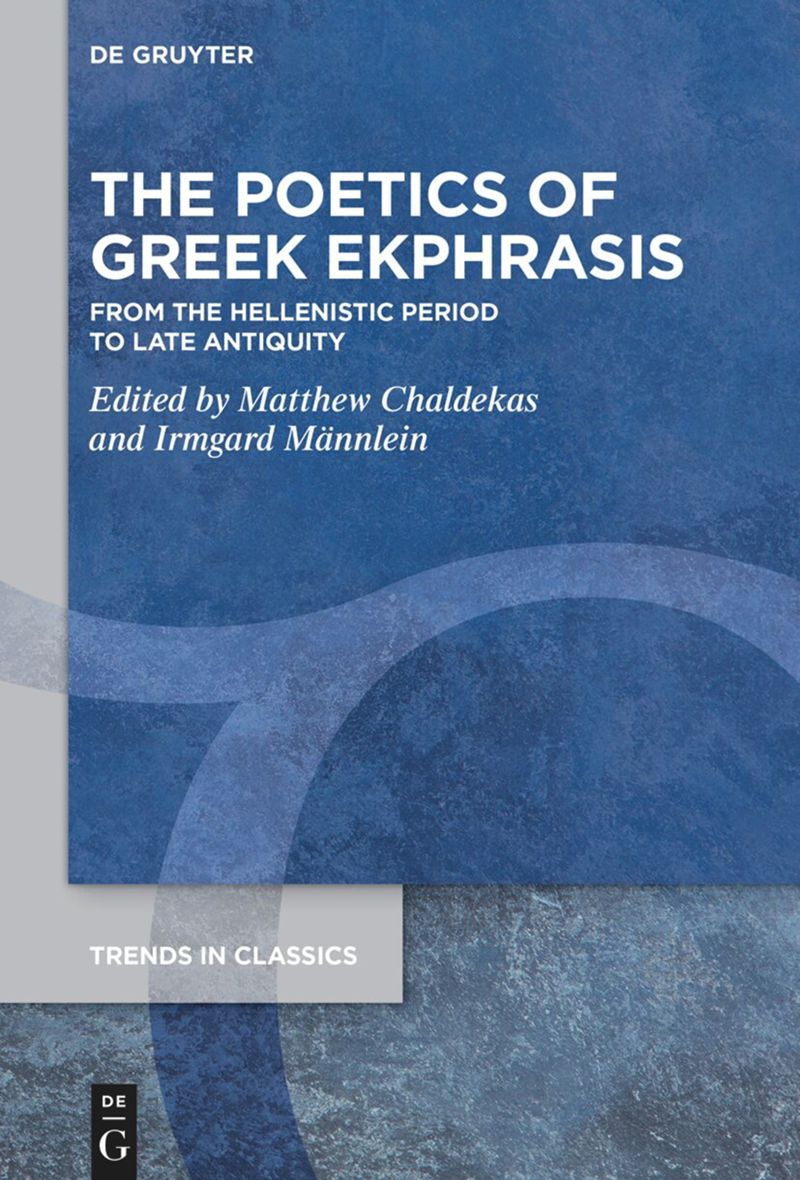book: The Poetics of Greek Ekphrasis