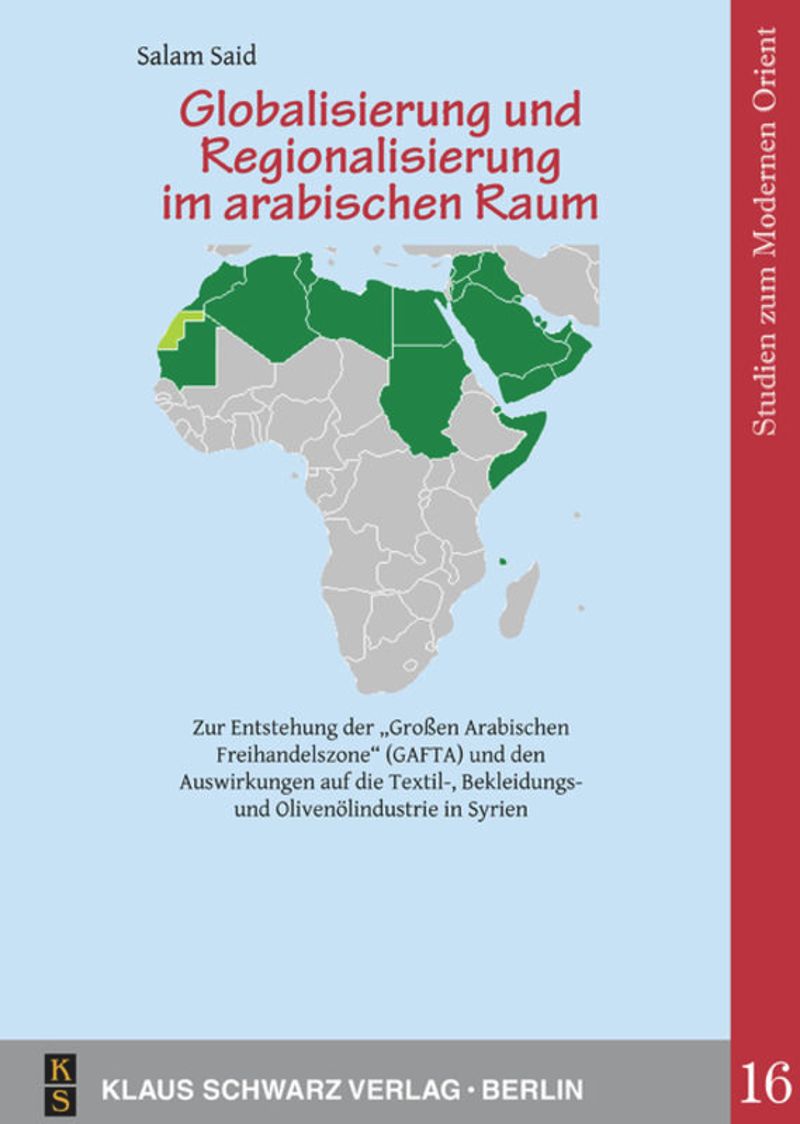 book: Globalisierung und Regionalisierung im arabischen Raum.