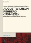 book: August Wilhelm Rehberg (1757–1836)