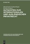 book: Gutachten zum Internationalen und Ausländischen Privatrecht
