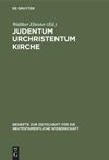 book: Judentum Urchristentum Kirche