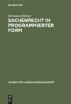 book: Sachenrecht in programmierter Form