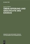 book: Überlieferung und Geschichte des Exodus