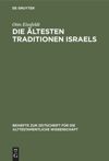 book: Die Ältesten Traditionen Israels
