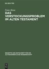 book: Das Verstockungsproblem im Alten Testament