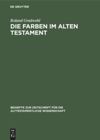 book: Die Farben im Alten Testament