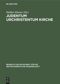 book: Judentum Urchristentum Kirche