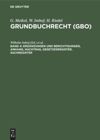 Band 4 Ergänzungen und Berichtigungen, Anhang, Nachtrag, Gesetzesregister, Sachregister