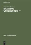 book: Das neue Urheberrecht