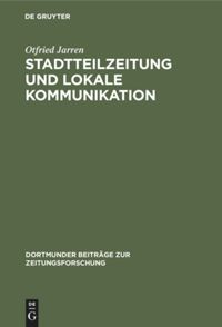 book: Stadtteilzeitung und lokale Kommunikation