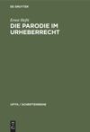 book: Die Parodie im Urheberrecht