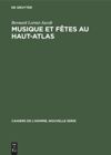 book: Musique et fêtes au Haut-Atlas