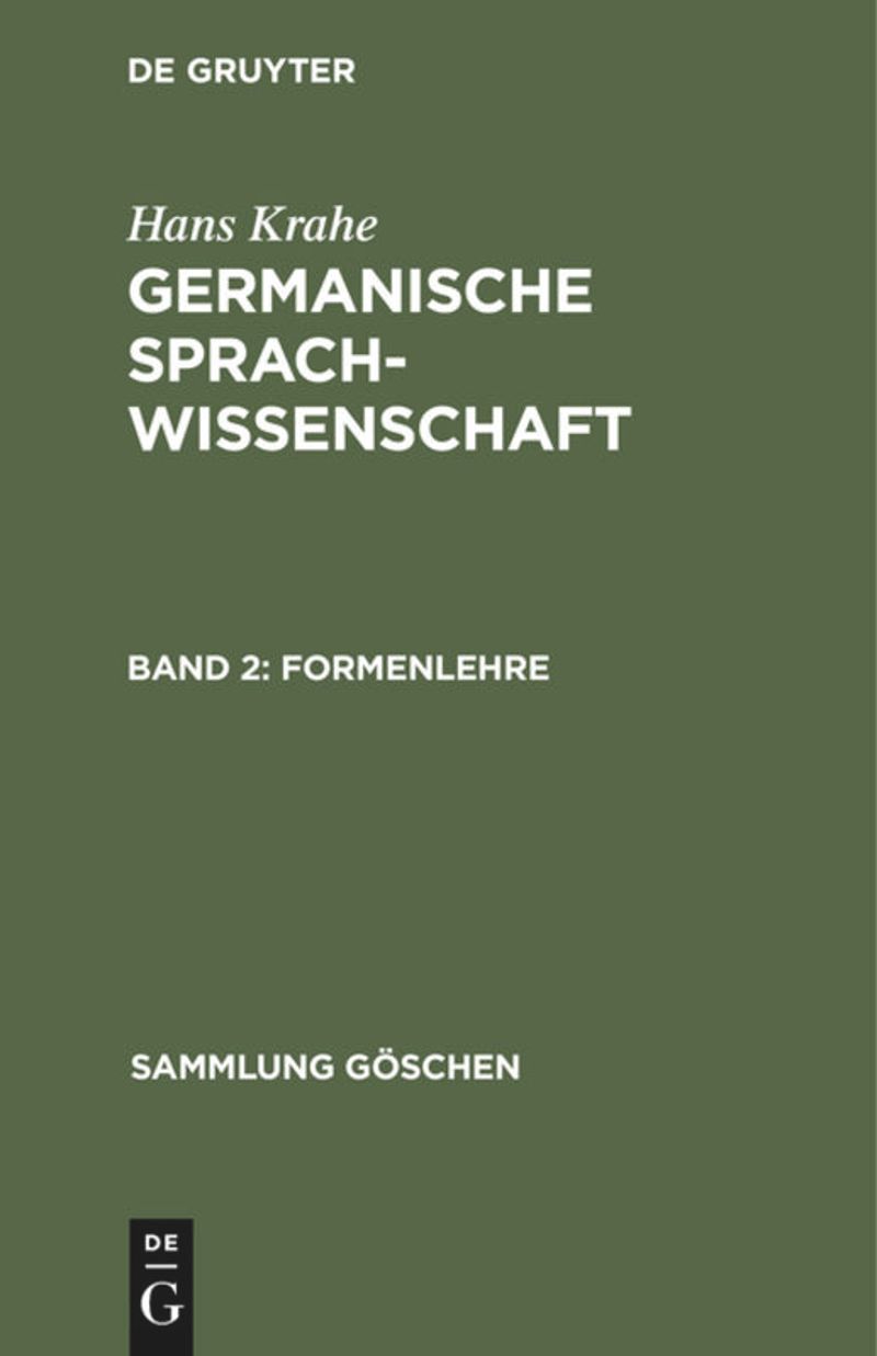 book: Band 2 Formenlehre