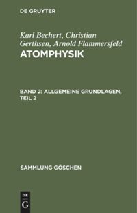book: Band 2 Allgemeine Grundlagen, Teil 2