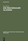 book: Die Reichenauer Glossen