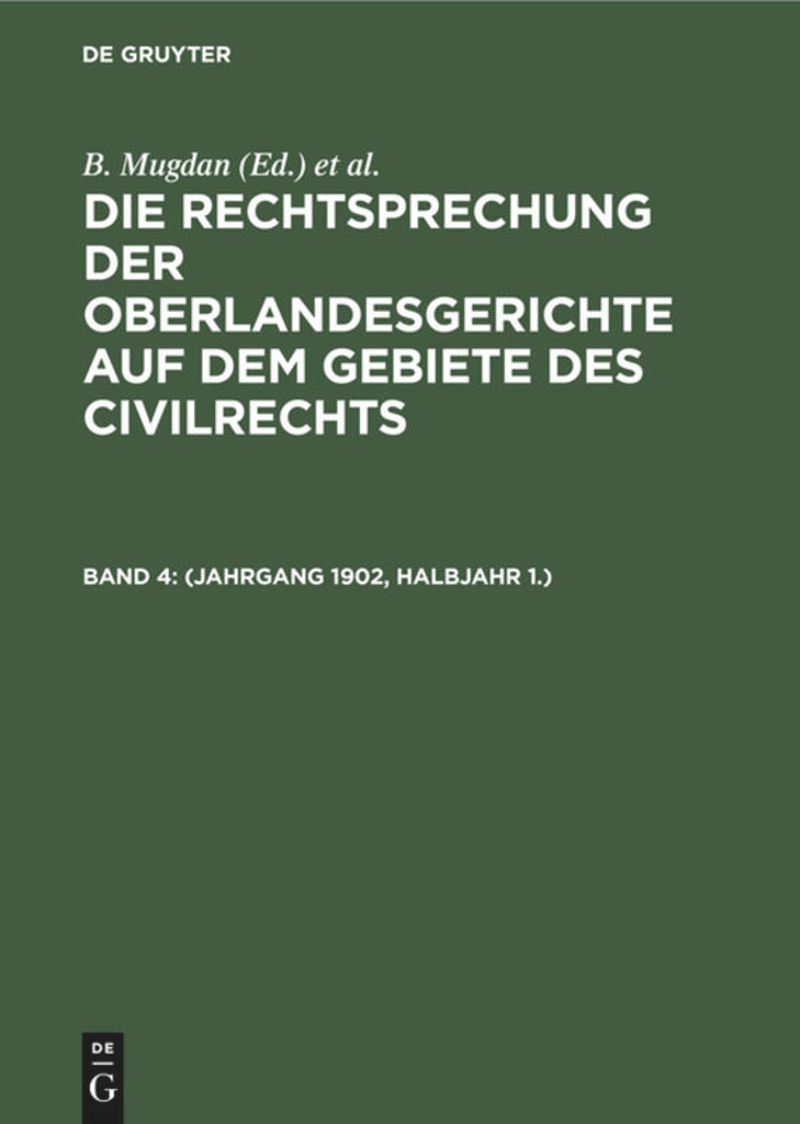 book: Band 4 (Jahrgang 1902, Halbjahr 1.)