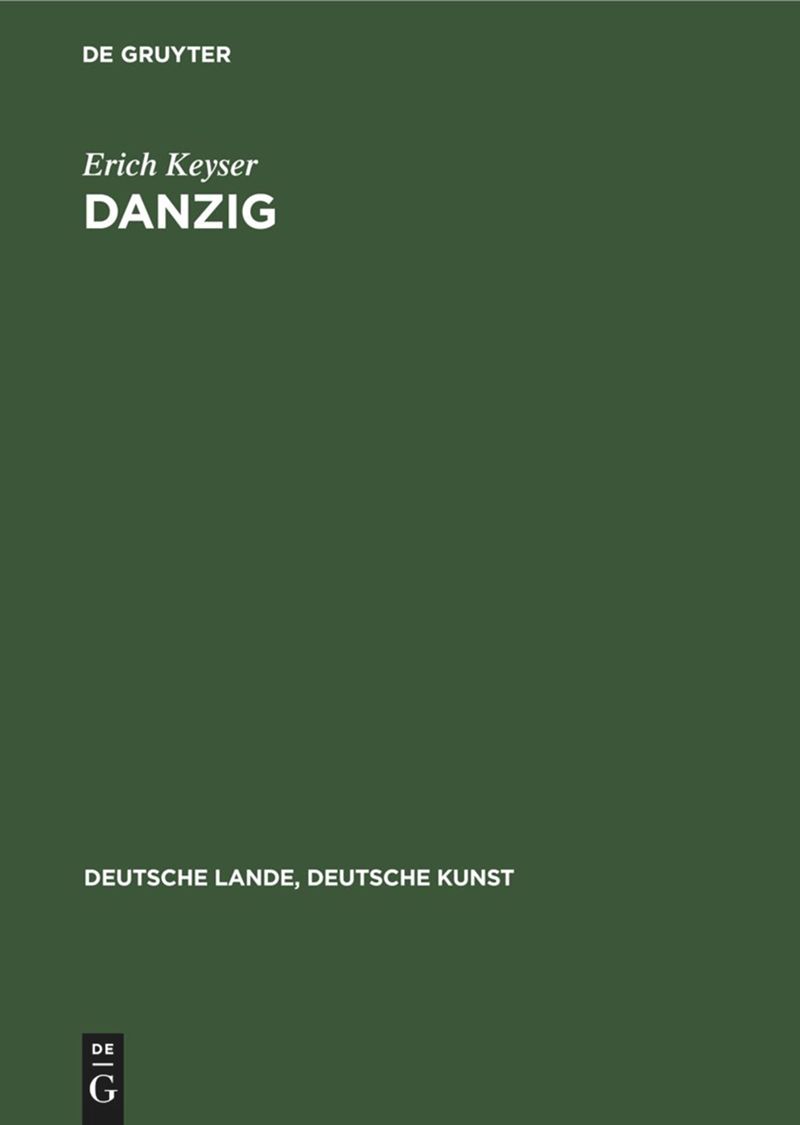 book: Danzig