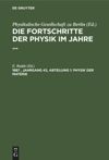 book: 1887, Jahrgang 43, Abteilung 1 Physik der Materie