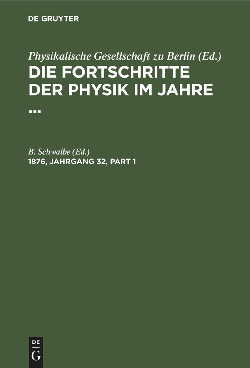 book: 1876, Jahrgang 32