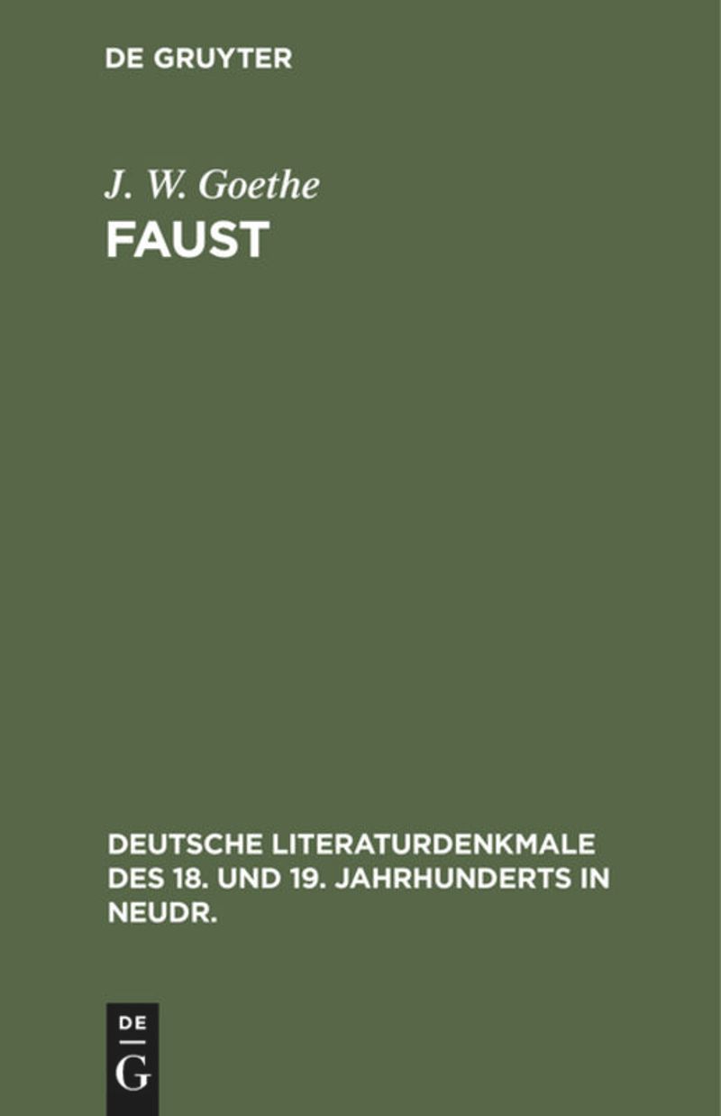 book: Faust