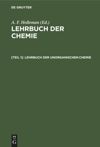 book: [Teil 1] Lehrbuch der unorganischen Chemie