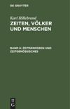 Band 6 Zeitgenossen und Zeitgenössisches