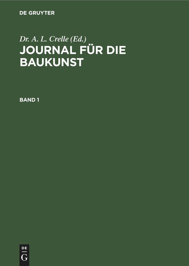 book: Band 1