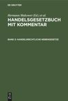 Band 3 Handelsrechtliche Nebengesetze