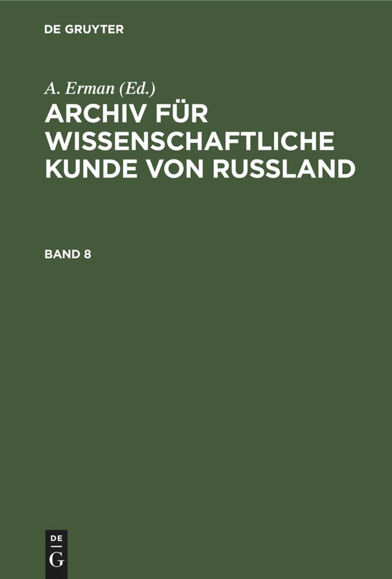 book: Band 8
