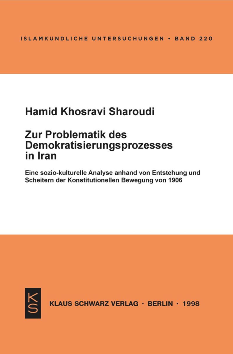 book: Zur Problematik des Demokratisierungsprozesses in Iran