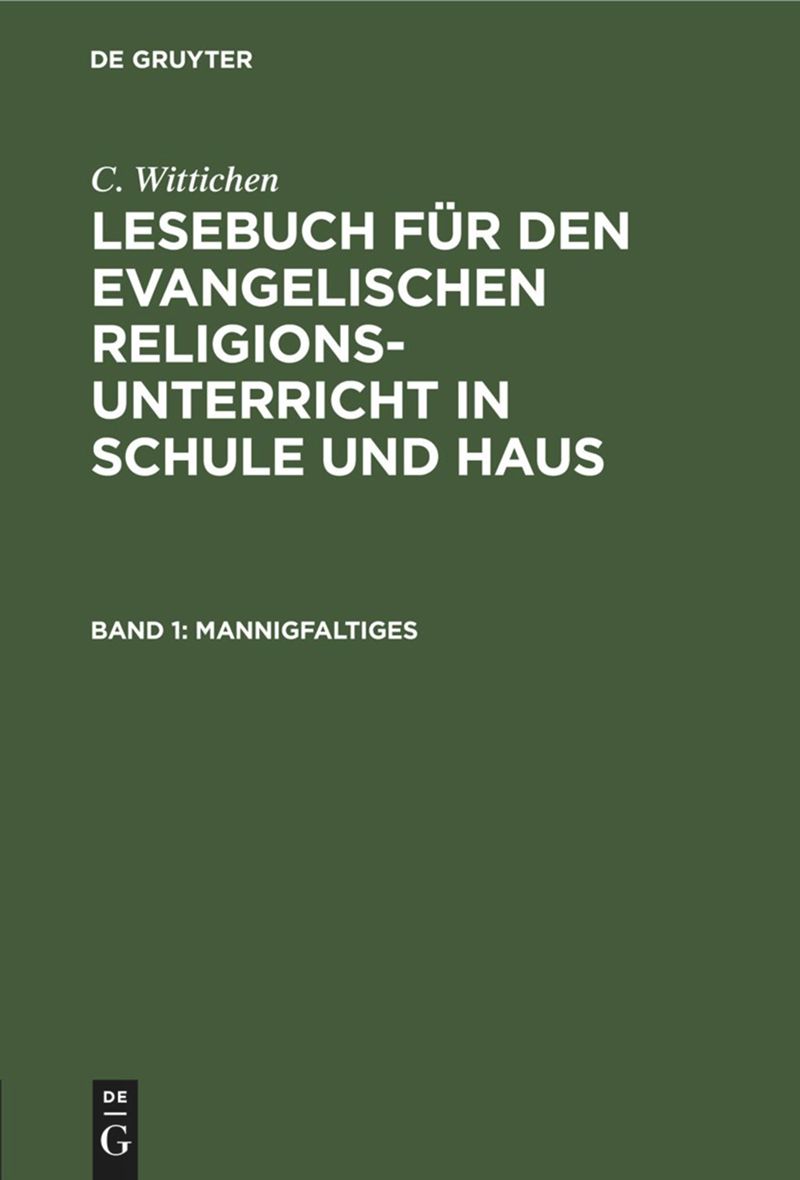 book: Band 1 Mannigfaltiges