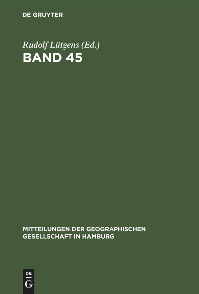 book: Band 45